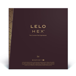 LELO HEX Respect XL - 36 Condoms