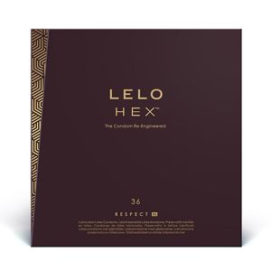 LELO HEX Respect XL - 36 Kondome