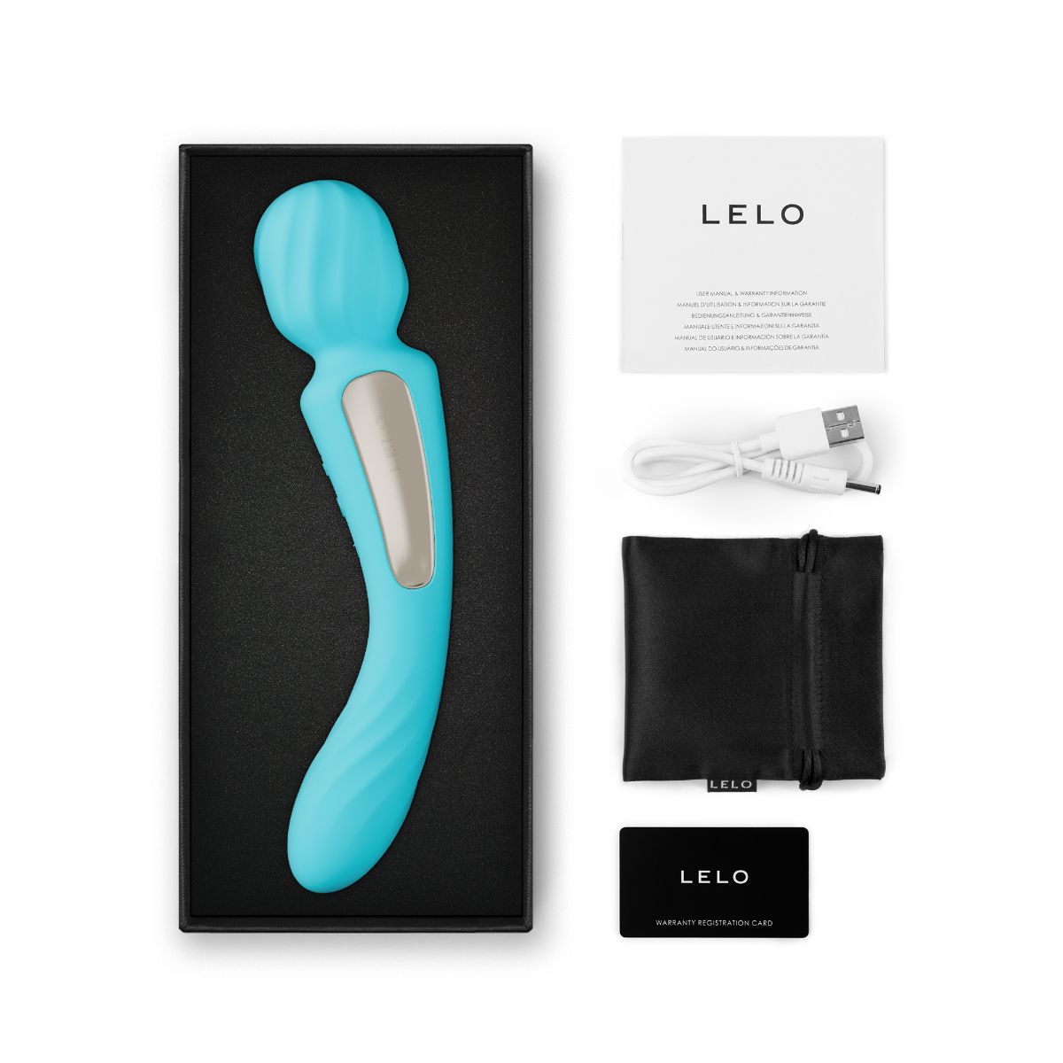 LELO - SWITCH Dubbele Wand Vibrator - Aqua - Afbeelding 11