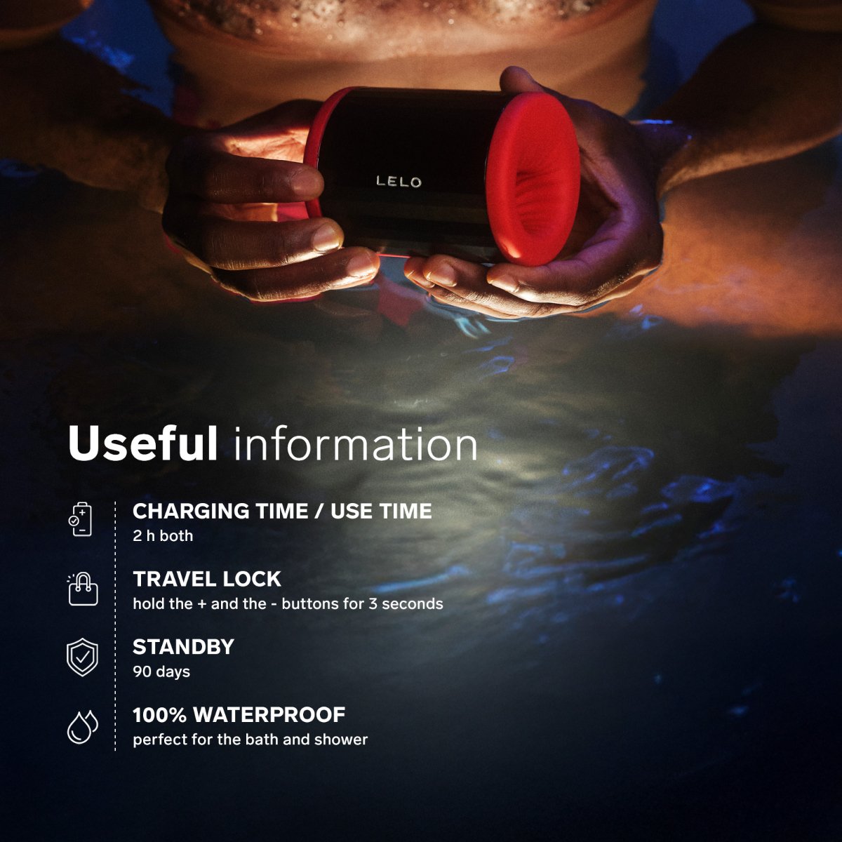 LELO - F2S Masturbator - Red