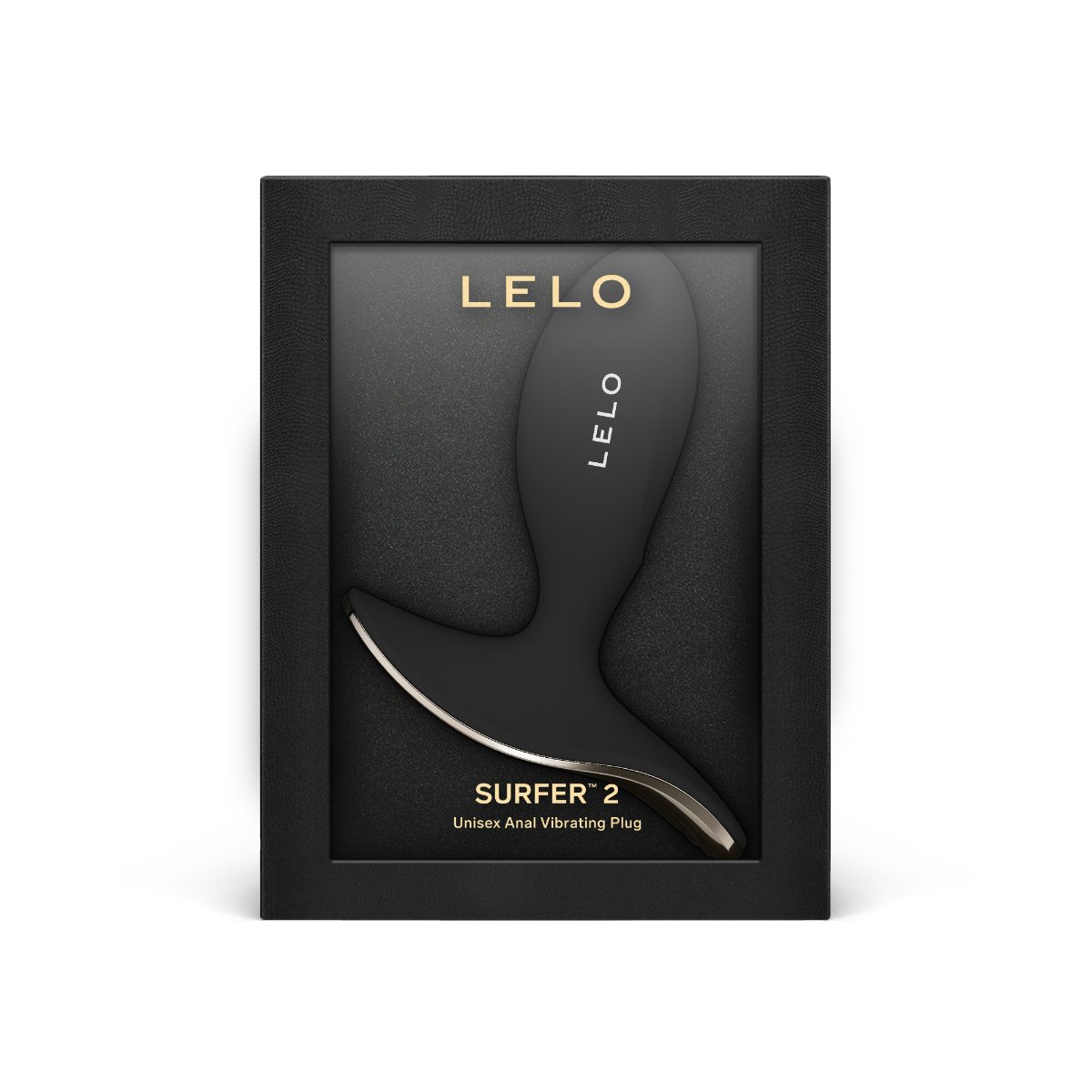 LELO - SURFER 2 Vibrerende Anaal Plug - Zwart