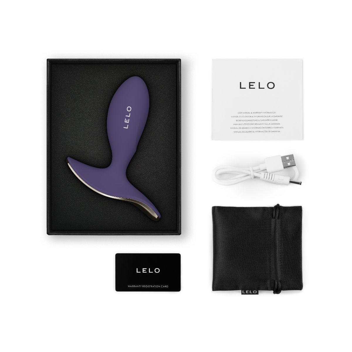LELO - SURFER 2 Vibrerende Anaal Plug - Cyber Purple - Afbeelding 11