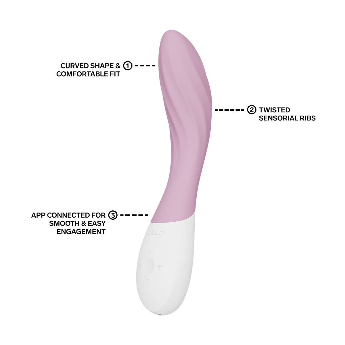 LELO - MONA Twist G-Spot Vibrator - Soft Pink foto 8