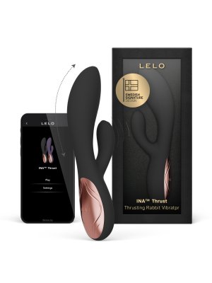 LELO - INA Thrust Dual-Action Massager - Black