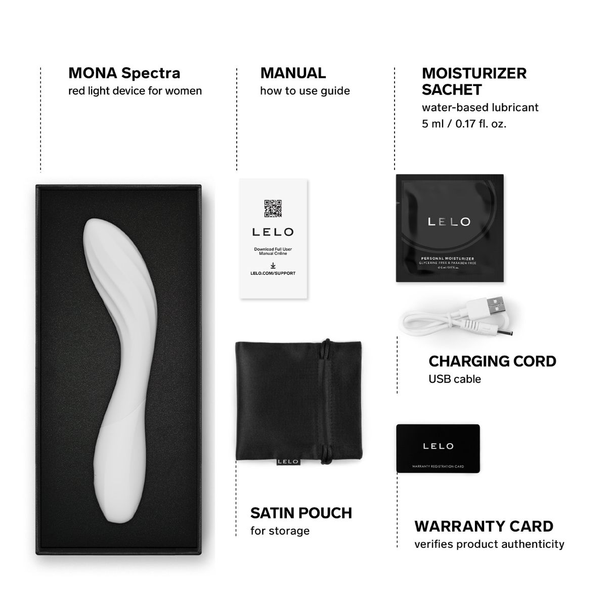LELO - MONA Spectra G-Spot Vibrator - App Control foto 14