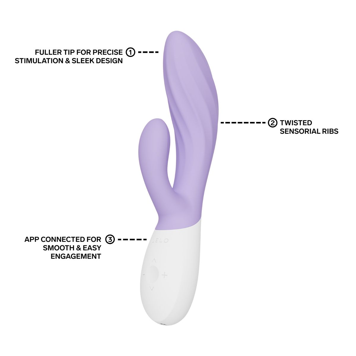 LELO - INA Twist Dual-Action Massager - Lavender foto 12