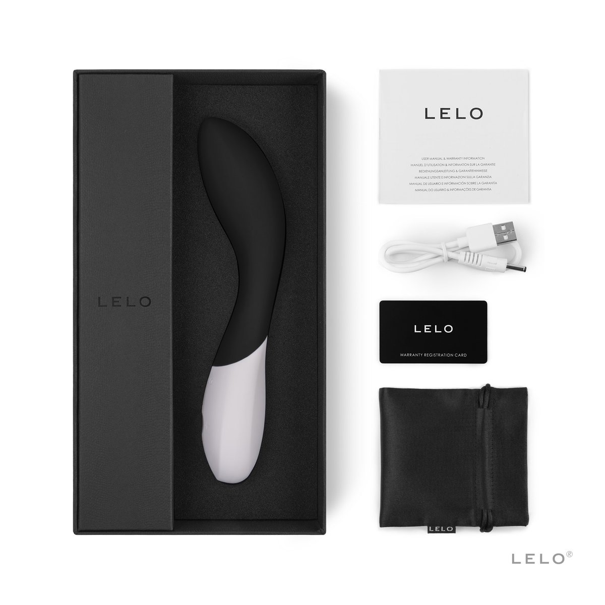 LELO - Mona Wave Vibrator - Zwart