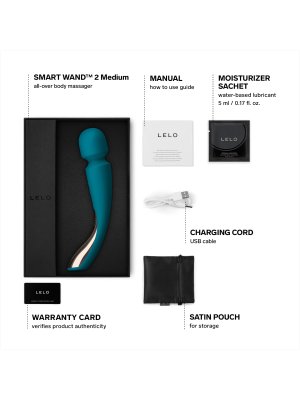 LELO - Smart Wand 2 Medium - Ocean Blue