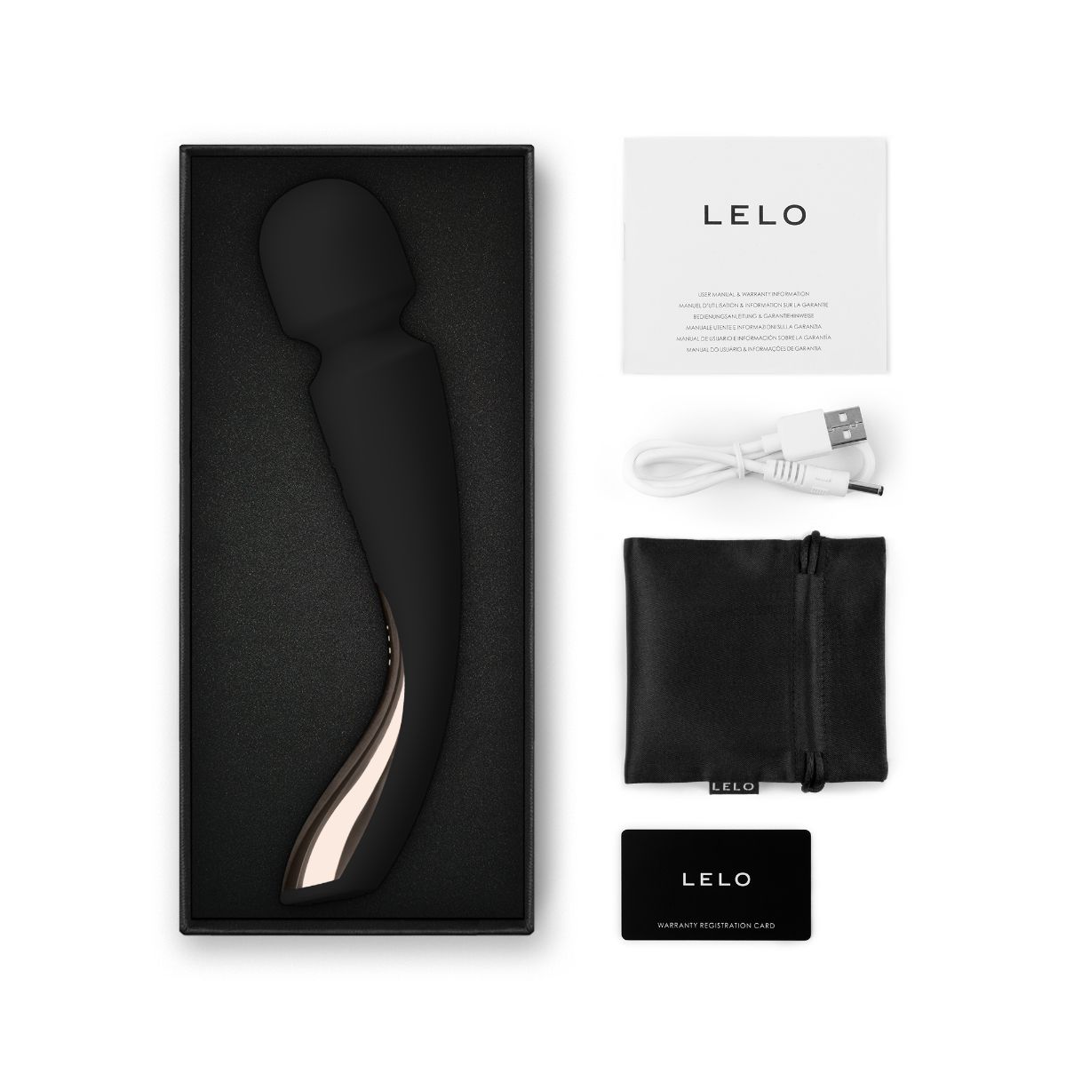 LELO - Smart Wand 2 Medium - Zwart foto 6