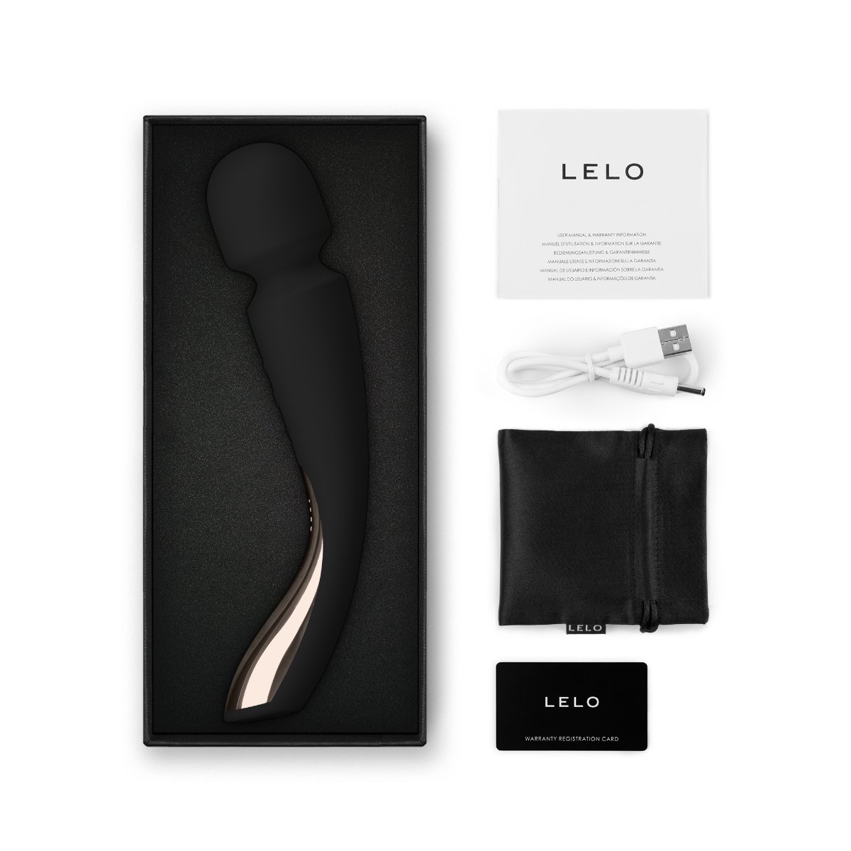 LELO - Smart Wand 2 Medium - Zwart
