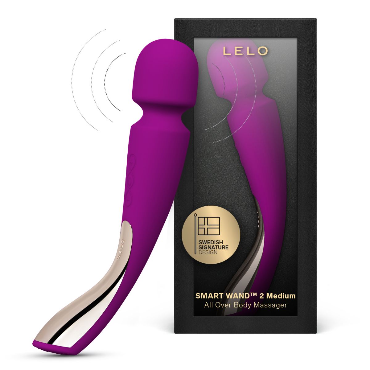 LELO - Smartwand Medium 2 - Deep Rose foto 6