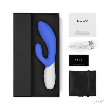 LELO - Ina Wave 2 Rabbit Vibrator - California Sky - EasyToys