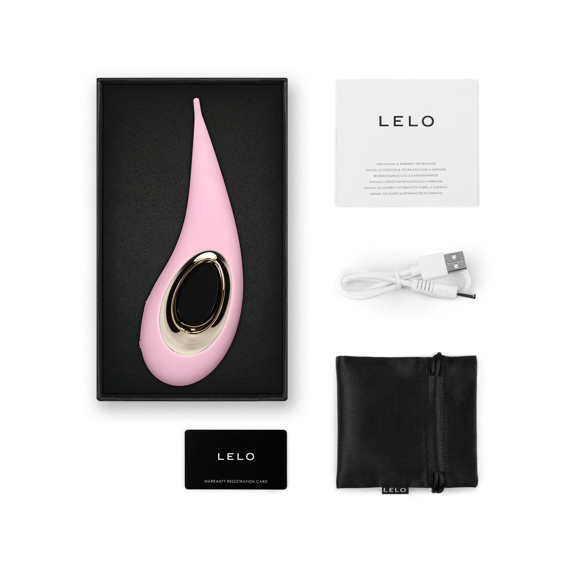 LELO - Vibratore Pinpoint Clitoride Esterno Dot - Rosa - EasyToys