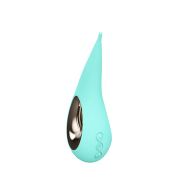 LELO - Dot External Clitoral Pinpoint Vibrator - Turquoise - EasyToys