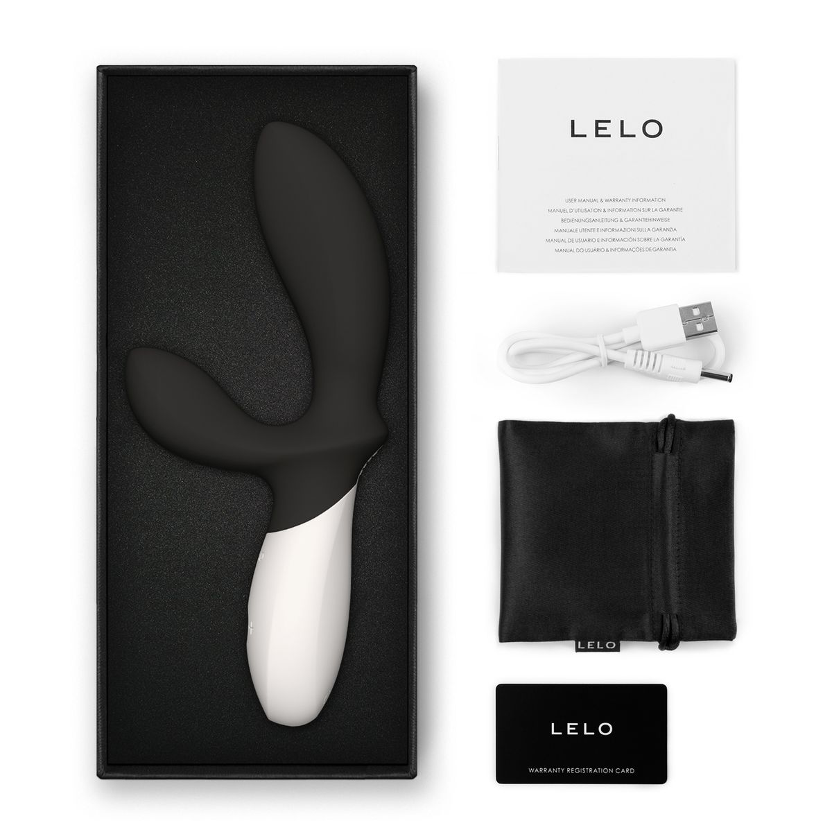 LELO - Loki Wave 2 Prostaat Vibrator - Zwart foto 3