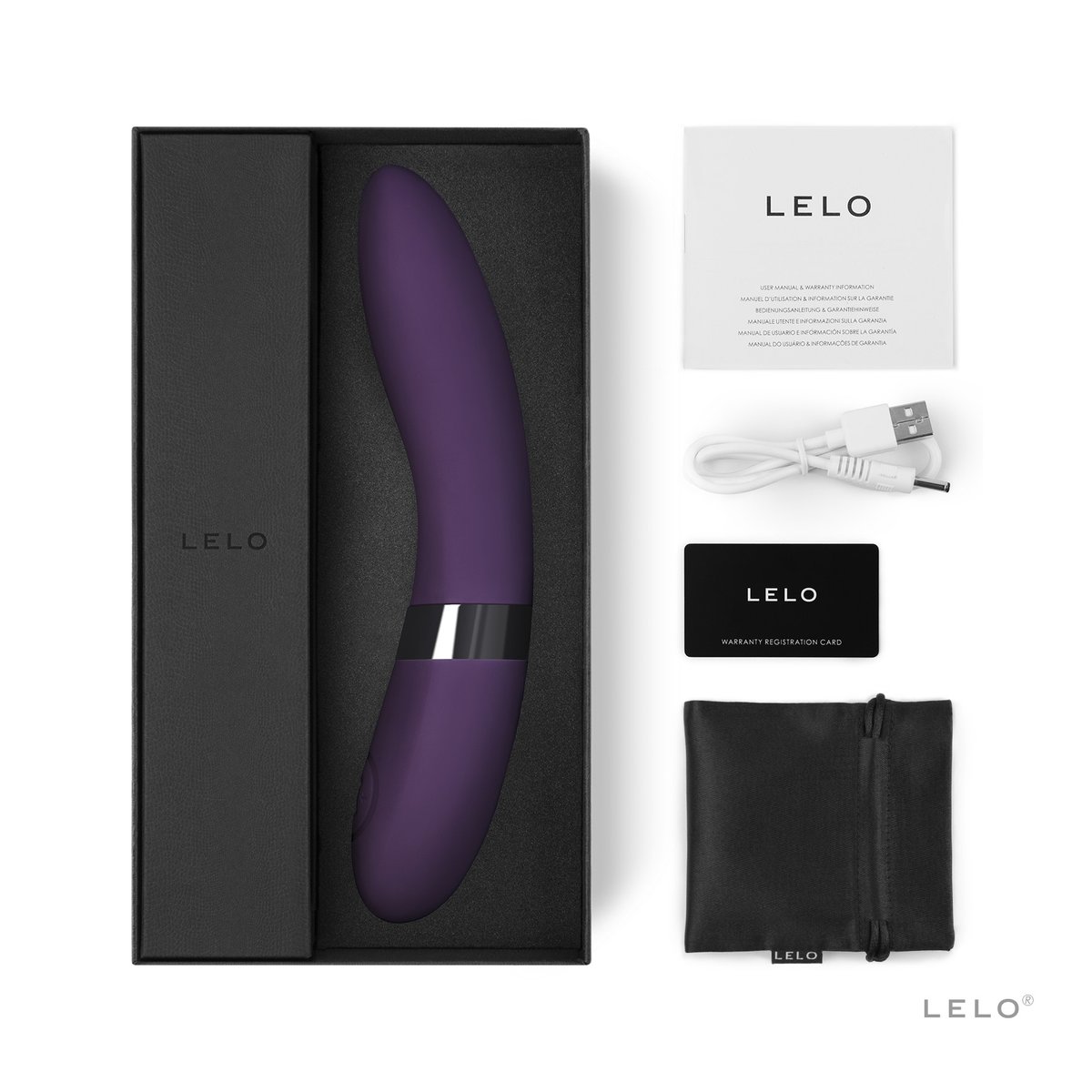 LELO - Elise 2 G-Spot Vibrator - Sweet Plum