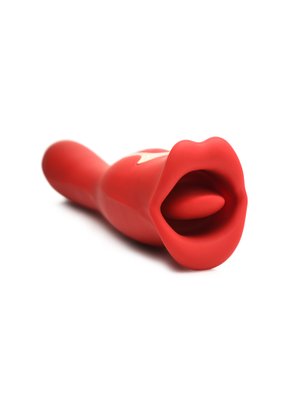 Lickgasm Dubbelzijdige Kus Vibrator - Rood