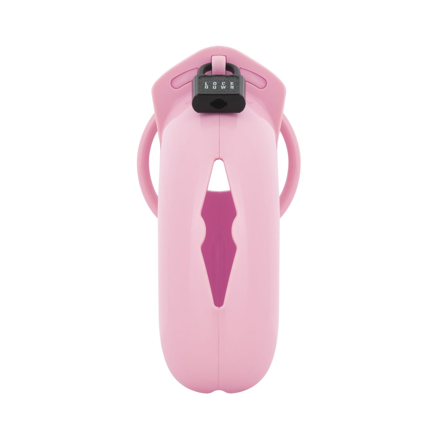 LOCKDOWN - Chastity Cage Large - Roze foto 8
