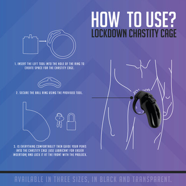 Dispositif De Chasteté Pour Homme - Cage SM Pour Maintien D'érection Et Retard D'éjaculation