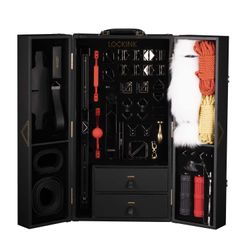 LOCKINK Alles-in-1 BDSM Spielset - schwarz