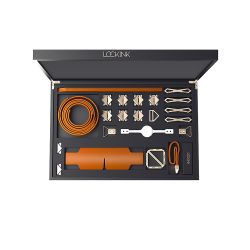 LOCKINK - Set de Bondage et de Contrainte - brun