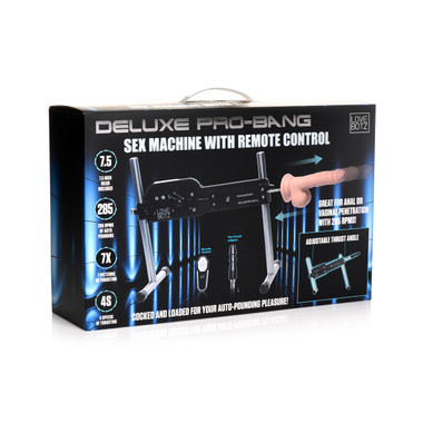 Deluxe Pro-Bang Sexmaschine mit Fernbedienung