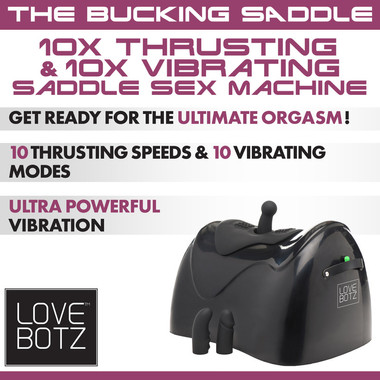 wolf tail anal plug Masturbationssattel - Stoßender und Vibrierender Sattel