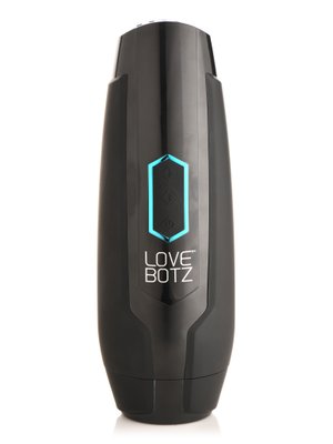 XR Brands - Stotende en Vibrerende Masturbator - Zwart