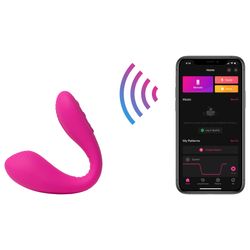 Vibratore per Punto G Comandato tramite App Lovense Quake - Rosa