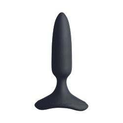 Lovense - Hush 2 Vibrating Butt Plug With App - Black