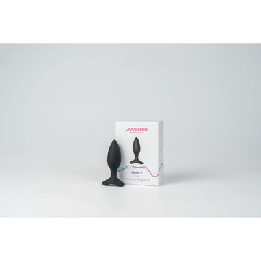 Lovense - Hush 2 Vibrating Butt Plug With App - Black - EasyToys Lovense - Hush 2 Vibrating Butt Plug With App - Black - EasyToys