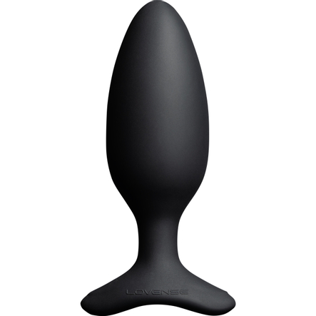 Lovense - Hush 2 Vibrating Butt Plug With App - Black