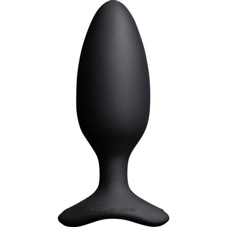 Lovense - Hush 2 Vibrating Butt Plug With App - Black