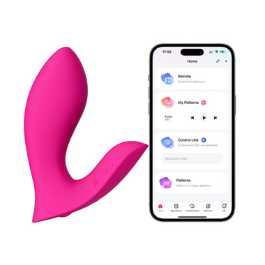 underwear vibrator Desire Mantra Panty Vibrator with Remote Control, Coral main image 0