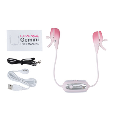 Lovense - Gemini Vibrating Nipple Clamps App Controlled - Pabo Lovense - Gemini Vibrating Nipple Clamps App Controlled - Pabo