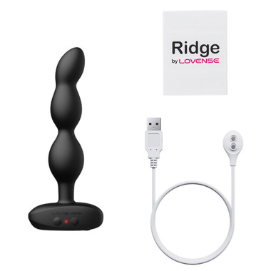 Lovense - Ridge Rotating and Vibrating Anal Vibrator - EasyToys
