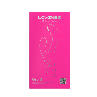 Lovense - Osci 3 Heated & Vibrating G-Spot Vibrator - Pink