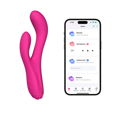 Lovense - Osci 3 Heated & Vibrating G-Spot Vibrator - Pink - EasyToys