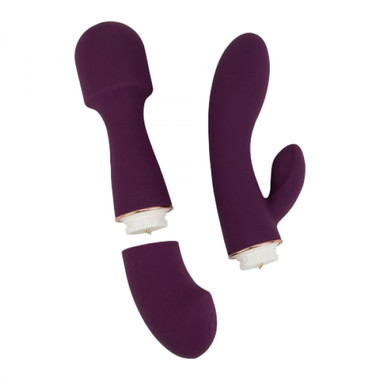 Loving Joy DUA Vibrator mit zwei Zubehrteilen - EasyToys