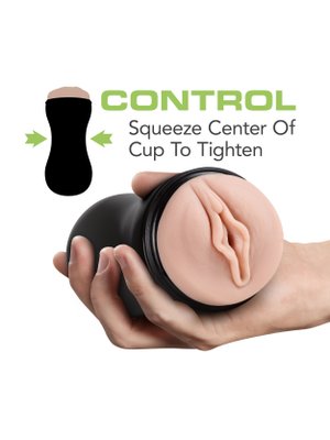 M for Men - Soft and Wet Masturbator Self Lubricating - Ribbels