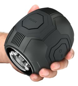 Blush Novelties - Dome X Vibrerende Masturbator - Zwart