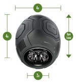 Blush Novelties - Dome X Vibrerende Masturbator - Zwart