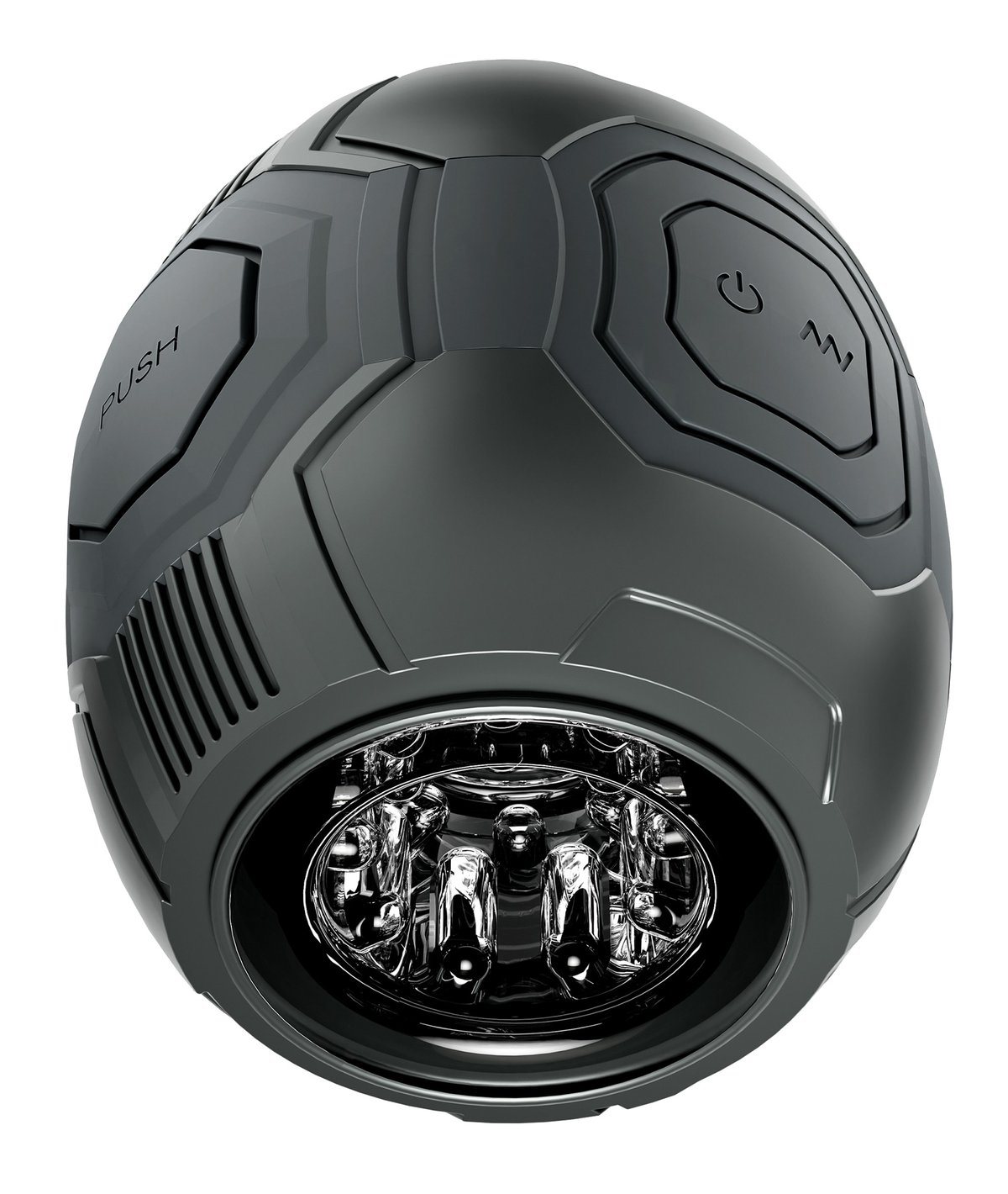 Blush Novelties - Dome X Vibrerende Masturbator - Zwart