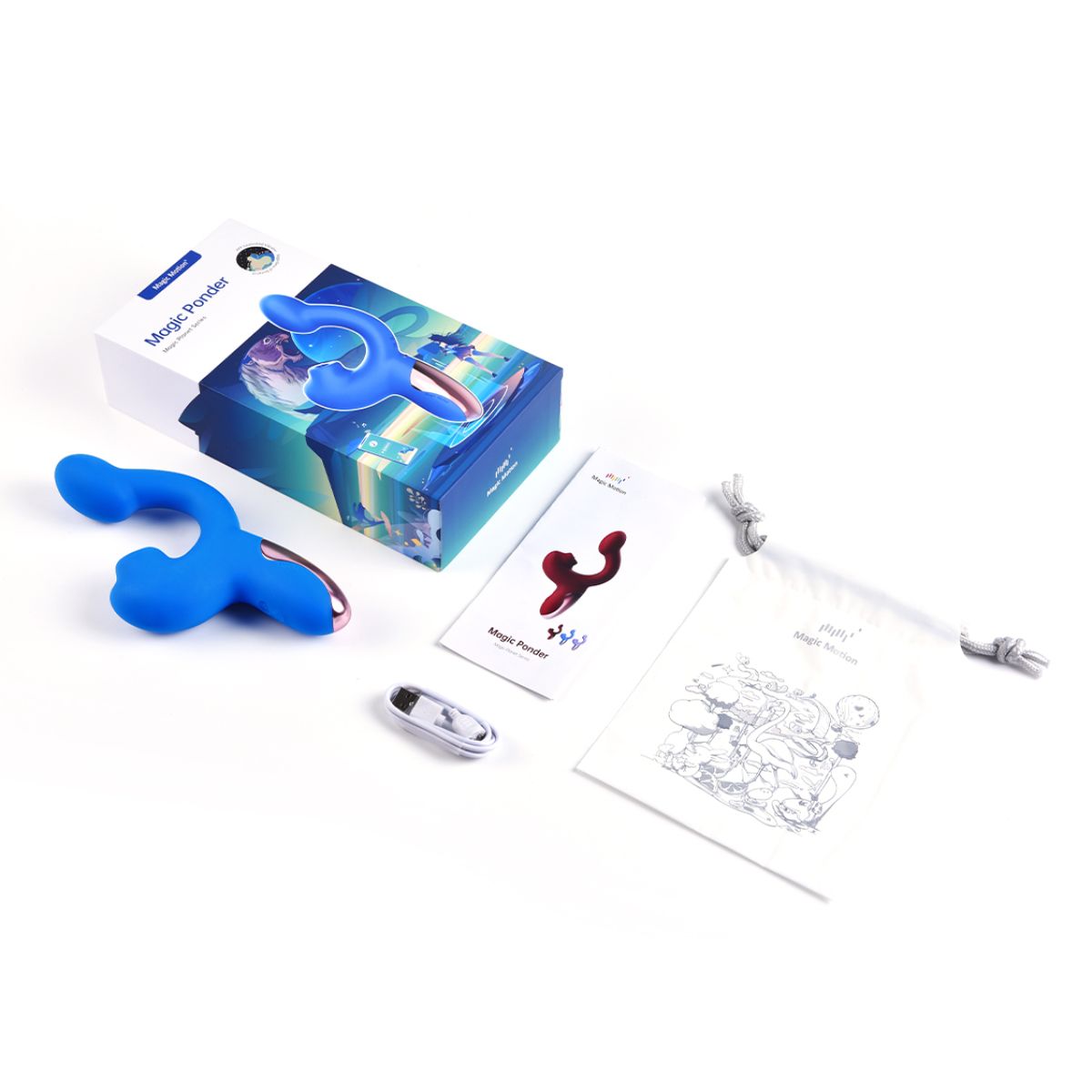 Magic Motion – Magic Ponder Vibrator met Lick & G-Spot Functie – Blauw - Afbeelding 4