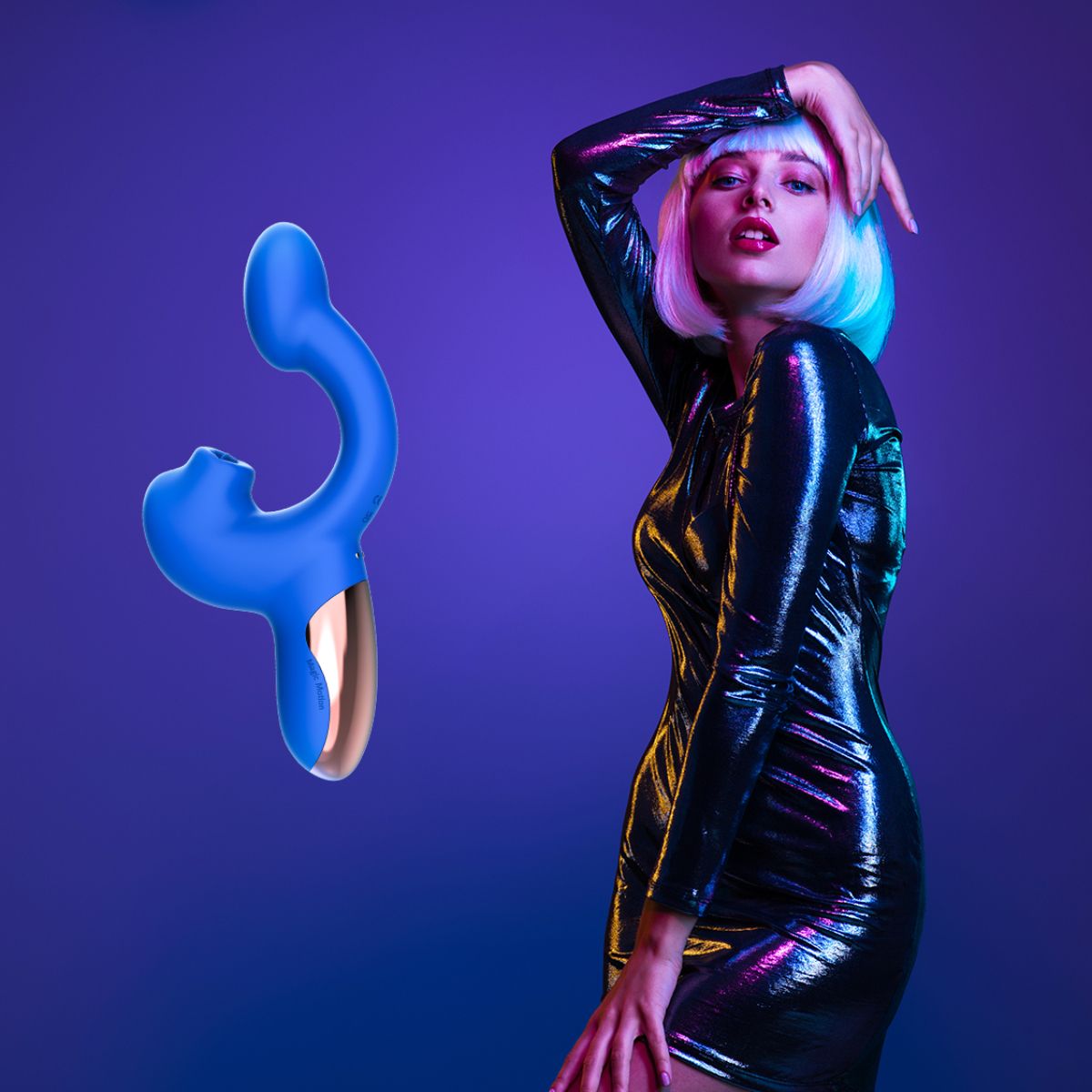 Magic Motion – Magic Ponder Vibrator met Lick & G-Spot Functie – Blauw - Afbeelding 8
