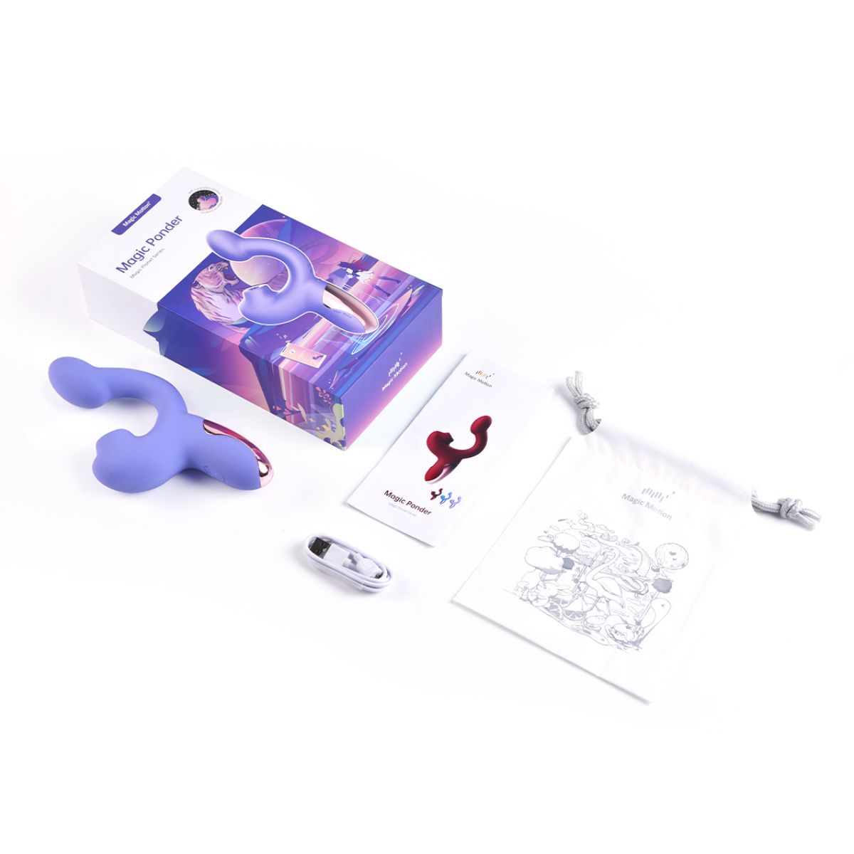 Magic Motion – Magic Ponder Vibrator met Lick & G-Spot Functie – Paars - Afbeelding 4