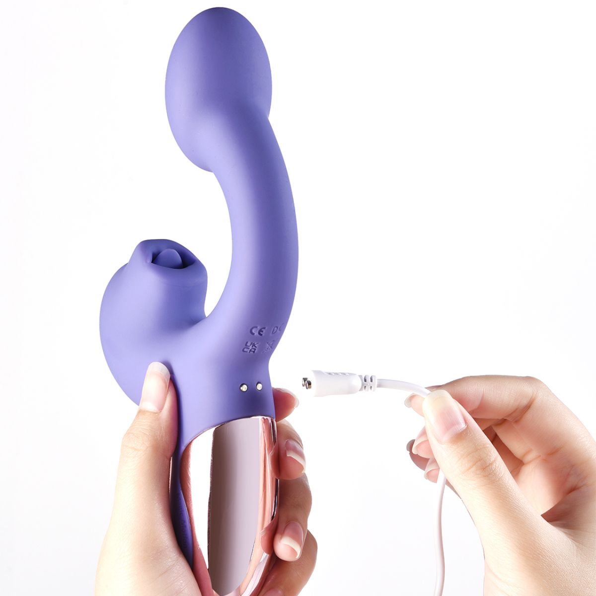 Magic Motion – Magic Ponder Vibrator met Lick & G-Spot Functie – Paars - Afbeelding 5