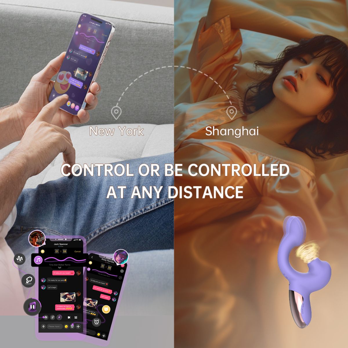 Magic Motion – Magic Ponder Vibrator met Lick & G-Spot Functie – Paars - Afbeelding 7