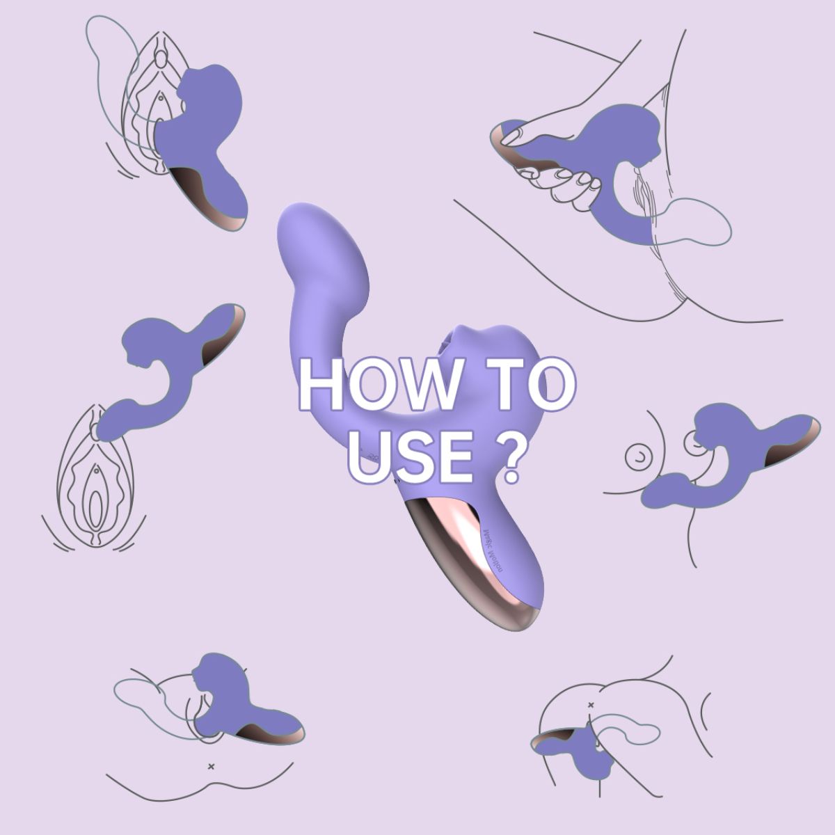 Magic Motion – Magic Ponder Vibrator met Lick & G-Spot Functie – Paars - Afbeelding 11