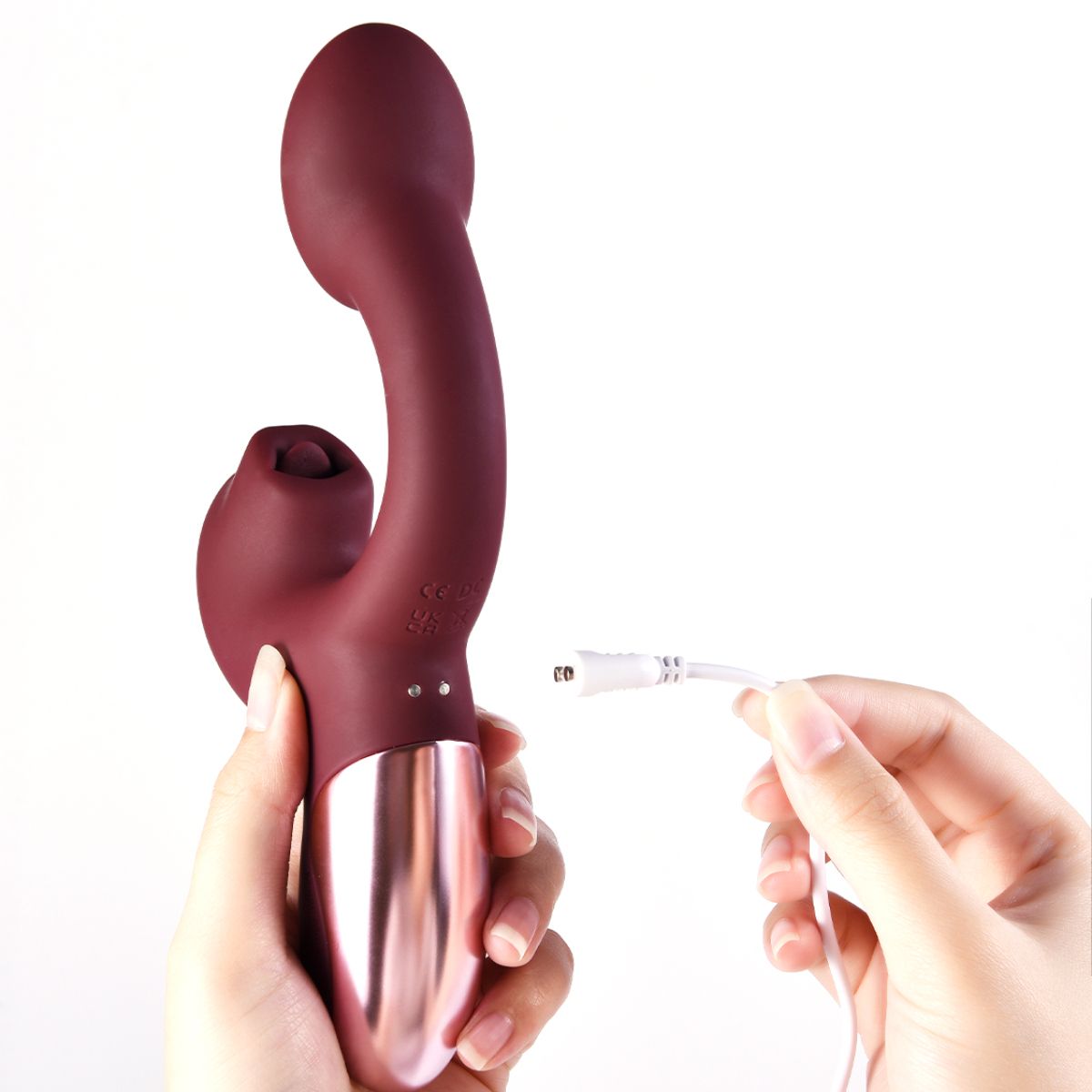 Magic Motion – Magic Ponder Vibrator met Lick & G-Spot Functie – Rood - Afbeelding 5